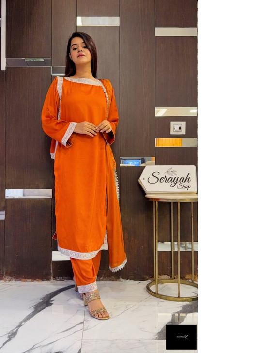 Hania Amir Inspired Celebrity Style Dress