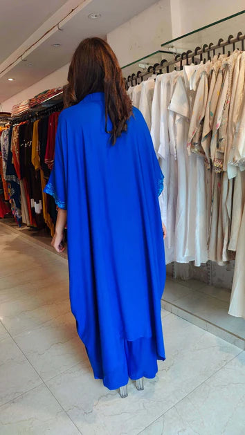 Blue Kaftan Co-Ord Set