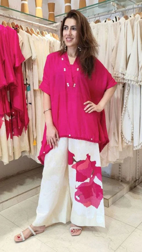 Vibrant Hot Pink Co-Ord Set