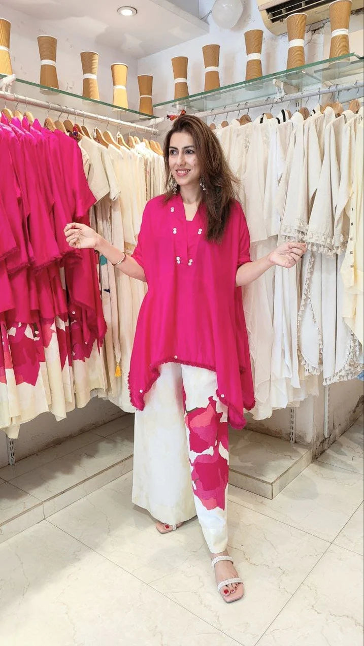 Vibrant Hot Pink Co-Ord Set